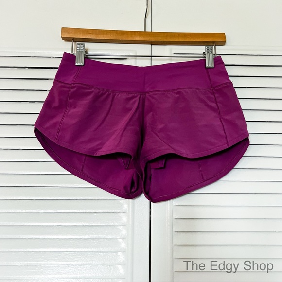 lululemon athletica Pants - lululemon athletica | Speed Up Low-Rise Lined Short 2.5" Vivid Plum